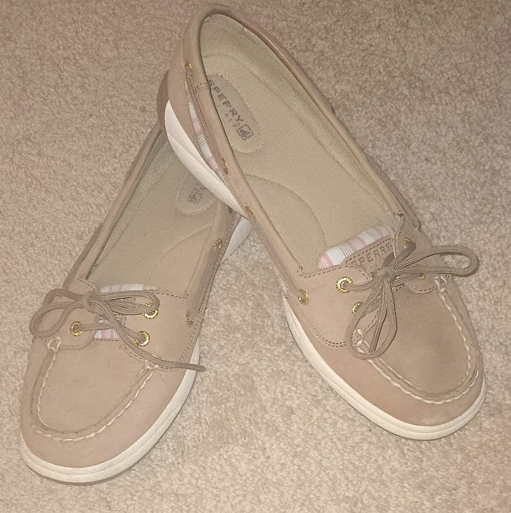 Sperry Tan‎ Leather Loafers 9.5M